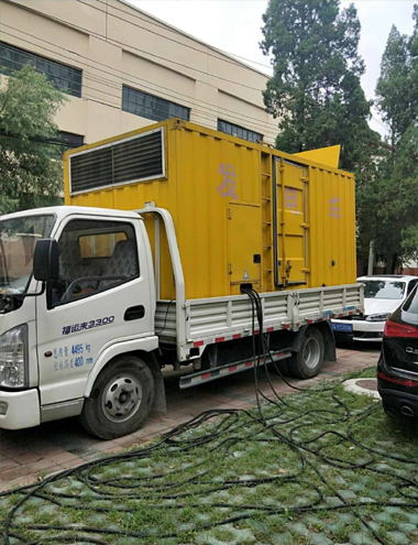 阳东发电车出租-柴油发电机组排烟系统设计要求及其考虑因素